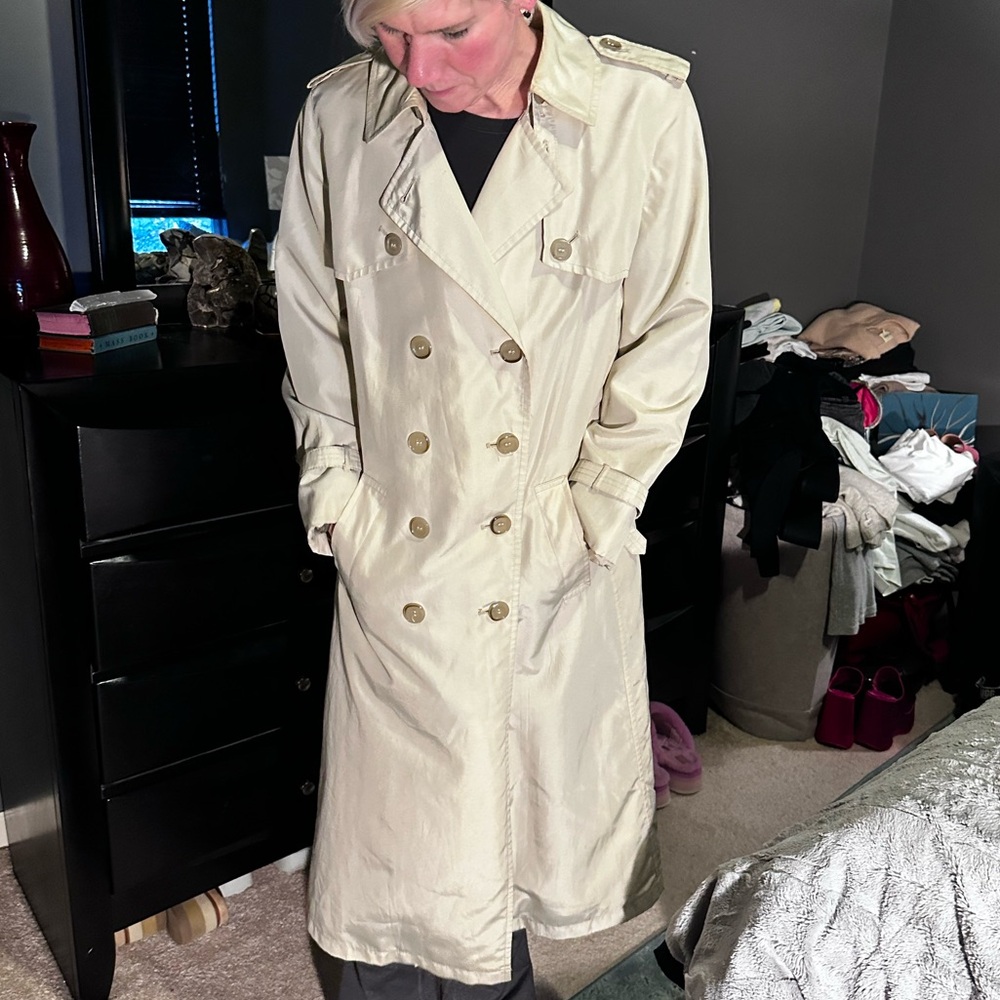 Vintage 70’s Misty Harbor Trench Rain Coat “Shantrece”